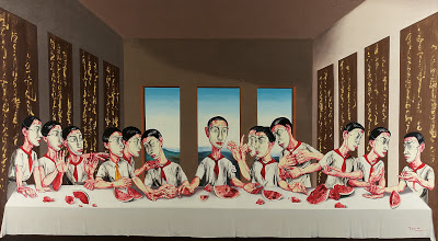 "L'Ultima Cena" di Zeng Fanzhi