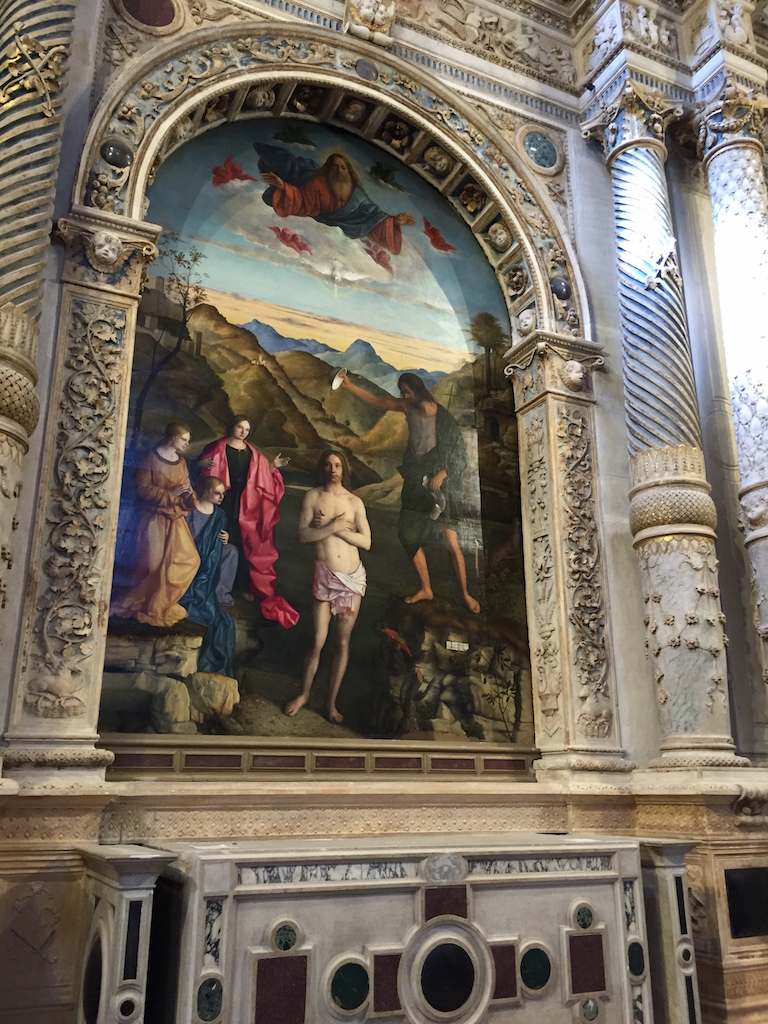 Il battesimo di Cristo G.Bellini