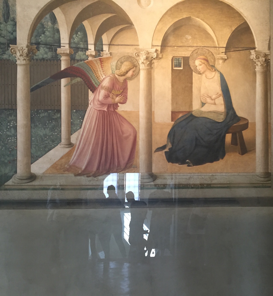 L'Annunciazione del corridoio Nord è un affresco di Beato Angelico 